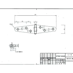Tee & Strap Hinges: Finish/Coating: Zinc; Hinge Material: Steel; Range Of Motion: 180