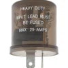 2 Terminals, 1 to 12 Lamps, Electronic Flasher