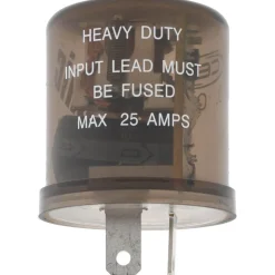 2 Terminals, 1 to 12 Lamps, Electronic Flasher