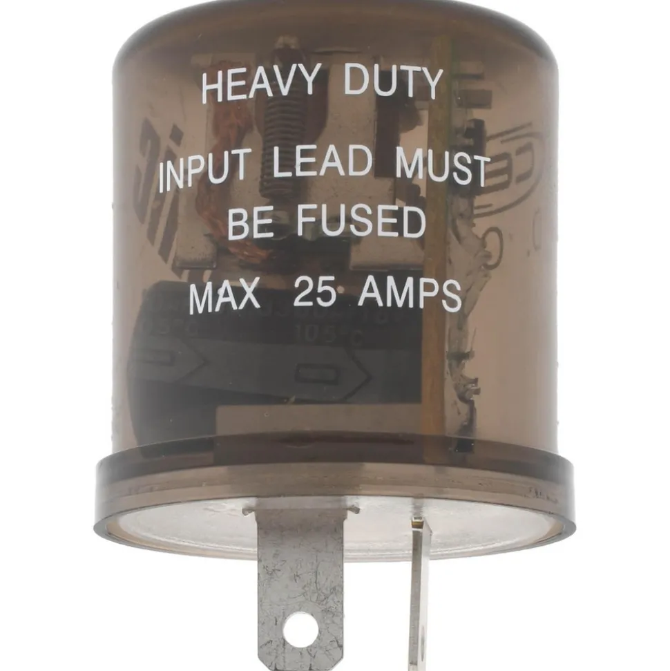2 Terminals, 1 to 12 Lamps, Electronic Flasher