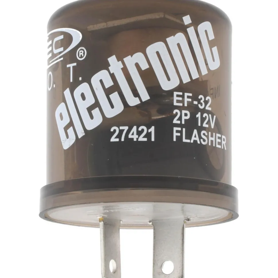 2 Terminals, 1 to 12 Lamps, Electronic Flasher
