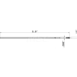 TGFH Double End Neutral Indexable Cutoff Blade, Holder not included