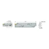TGFH Single End Neutral Indexable Cutoff Blade