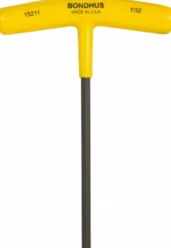 T-Handle Hex Key: 1/8", Hex End