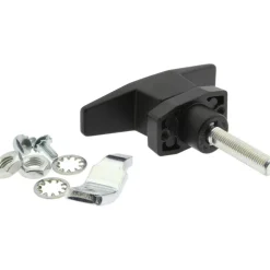 T-Handle without Lock Door Latch: 3-1/16