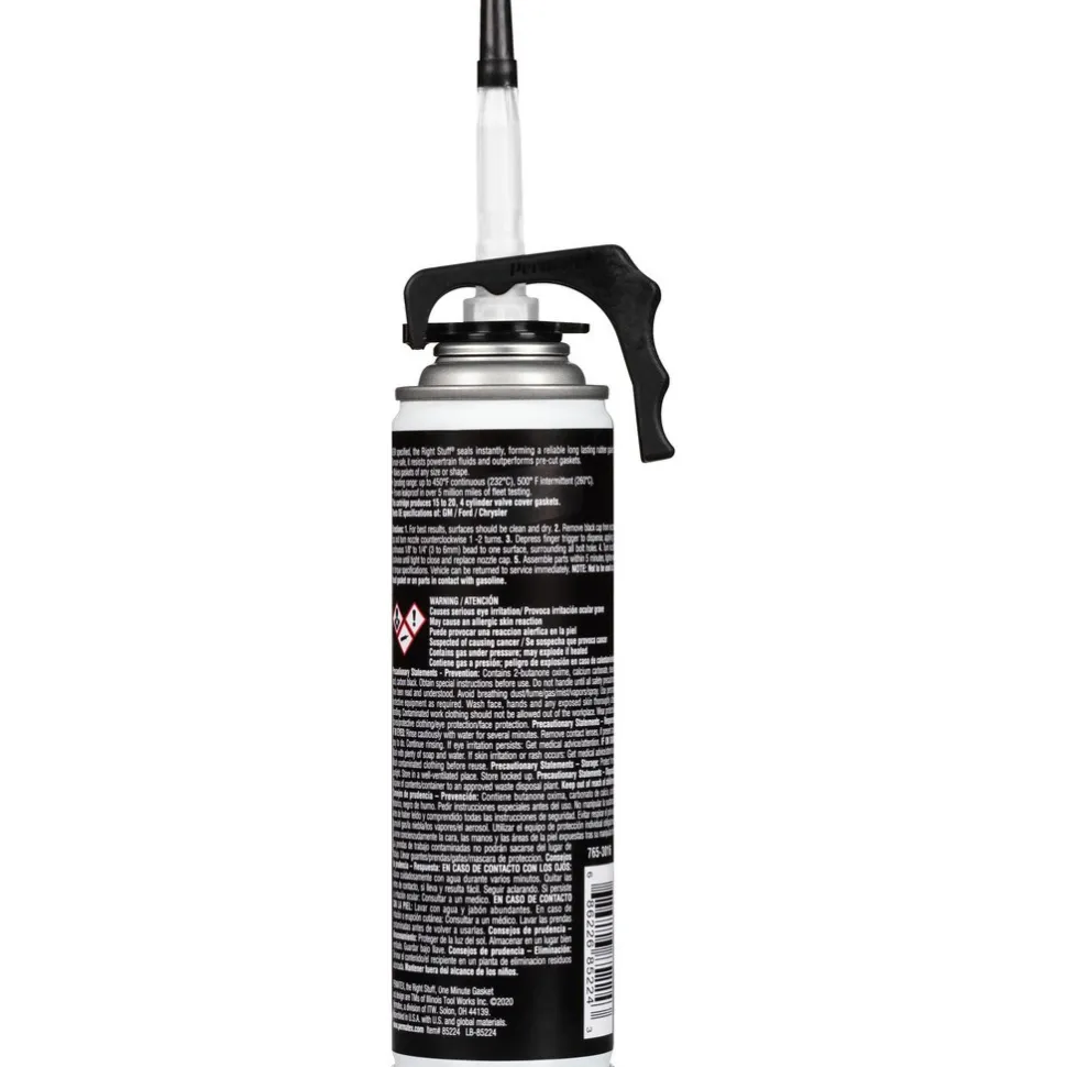 The Right Stuff 1 Minute Gasket Maker, Black, 7.5 oz
