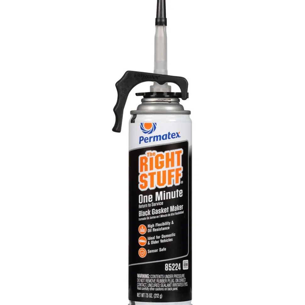 The Right Stuff 1 Minute Gasket Maker, Black, 7.5 oz