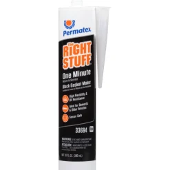 The Right Stuff 1 Minute Gasket Maker, Black, 10.1 oz
