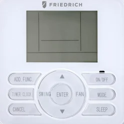 Thermostats: Thermostat Type: Basic Wall Controller ; Style: 4 Heat, 2 Cool; Maximum Temperature: 84 F; Minimum Temperature: 64 F