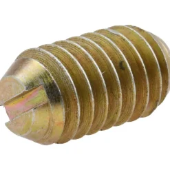 Threaded Ball Plunger: 5/16-18, 0.156" Ball Dia, 0.578" Body Length, 0.04" Max Ball Reach