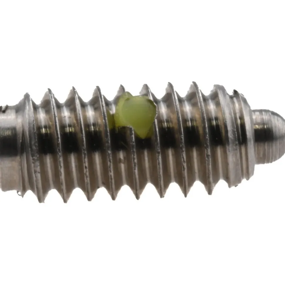 Threaded Spring Plunger: 1/4-20, 0.531" Thread Length, 0.119" Dia, 0.078" Projection