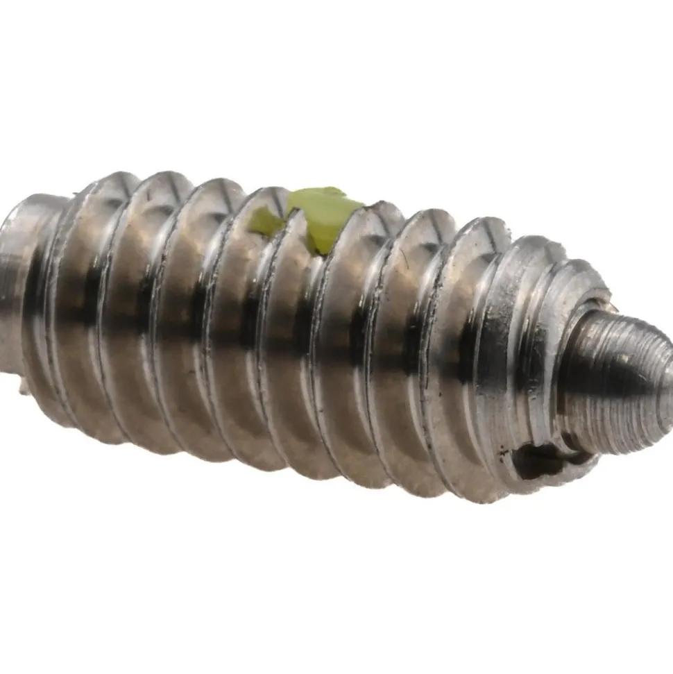 Threaded Spring Plunger: 1/4-20, 0.531" Thread Length, 0.119" Dia, 0.078" Projection