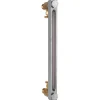 1/2-14 Thread, 10-1/2 Inch Sight Length, Closed Circuit Liquid Level Sight Gauge with Needle Valves, Pipe Adapters