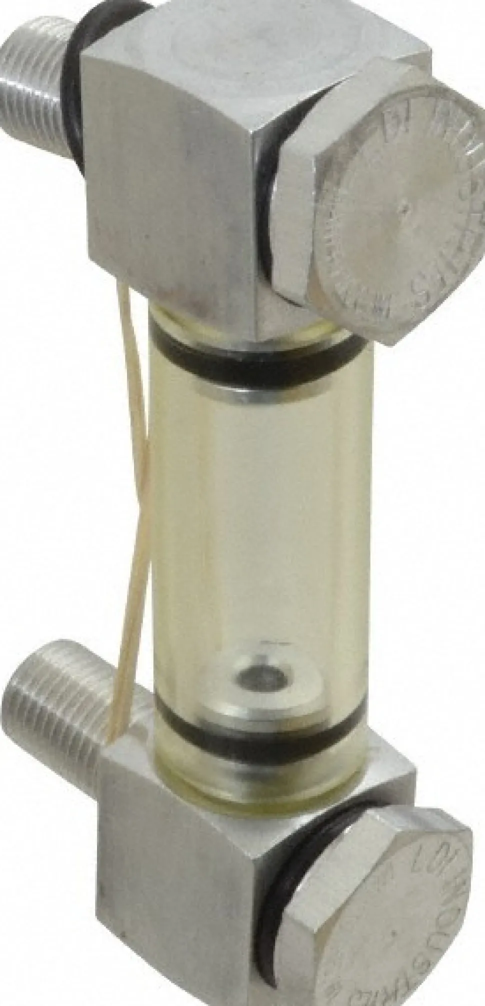 1/2-20 Thread, 1-9/32 Inch Sight Length, 125 Max psi, Closed Circuit Liquid Level Rigid Plastic Sight Gauge
