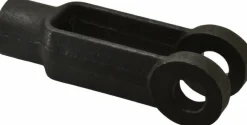 3/4-10 Thread, 1-1/2" Yoke Width, Carbon Steel, Tapped Yoke