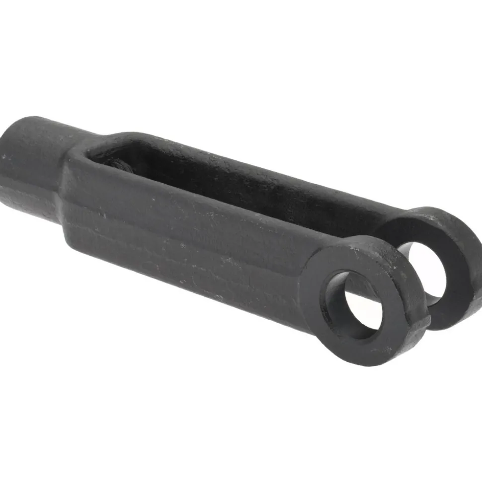 5/8-11 Thread, 1-3/8" Yoke Width, Carbon Steel, Tapped Yoke
