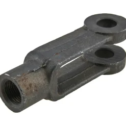 3/4-16 Thread, 1-1/2" Yoke Width, Carbon Steel, Tapped Yoke