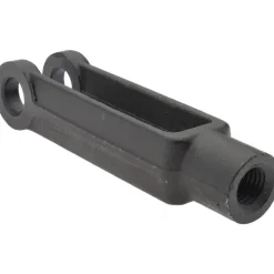 3/4-10 Thread, 1-5/8" Yoke Width, Carbon Steel, Tapped Yoke