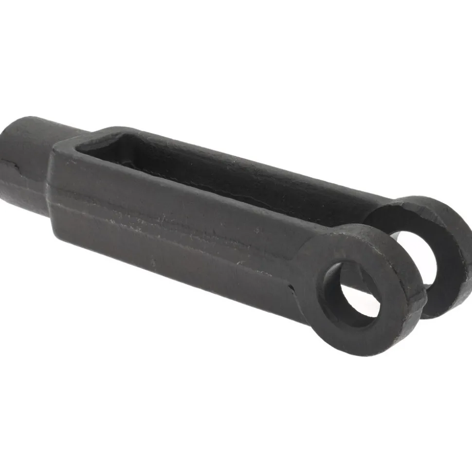 3/4-10 Thread, 1-5/8" Yoke Width, Carbon Steel, Tapped Yoke