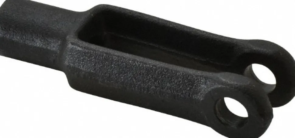 1/4-28 Thread, 5/8" Yoke Width, Carbon Steel, Tapped Yoke
