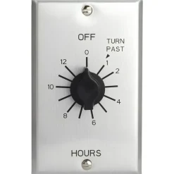 Timers: Timer Type: Countdown Timer; Recommended Environment: Indoor; Timing Range: 12 h; Minimum On/Off Time: 60 min