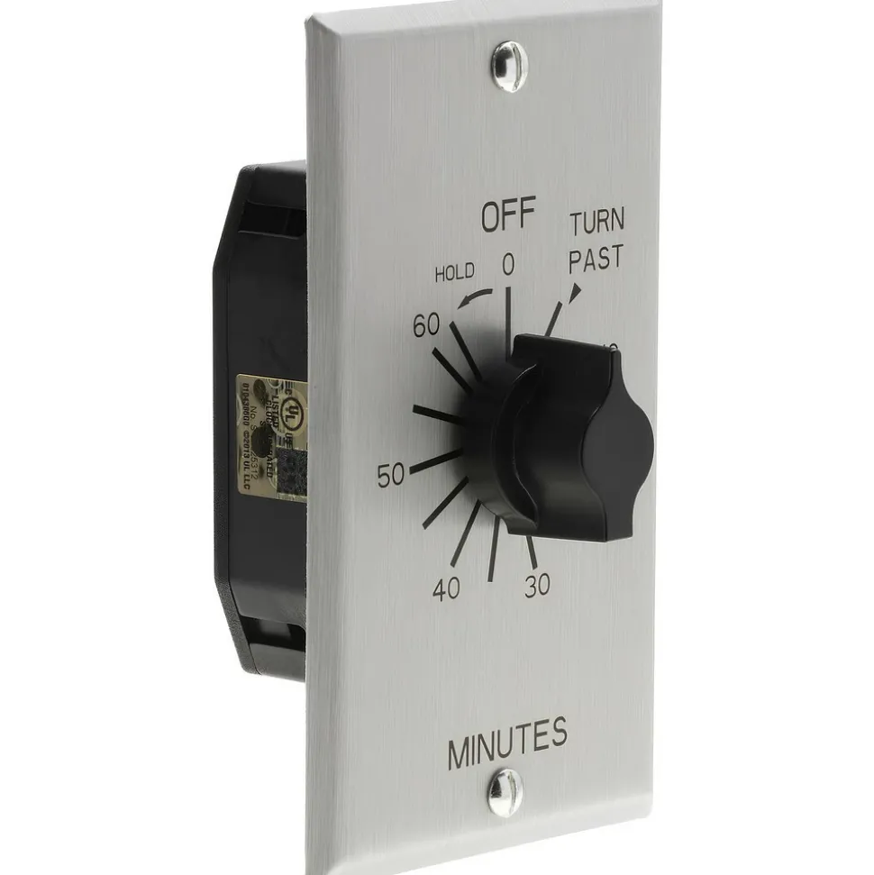 Timers: Timer Type: Countdown Timer; Recommended Environment: Indoor; Timing Range: 0 min - 60 min; Minimum On/Off Time: 5 min