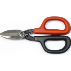 Tinner's Snips: 7" OAL, 1-3/4" LOC