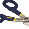 Tinner's Snips: 7" OAL, 1-1/2" LOC