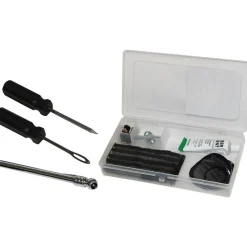 Tire Repair Kits: Kit Type: Plug, Patch; Container Type: Tote