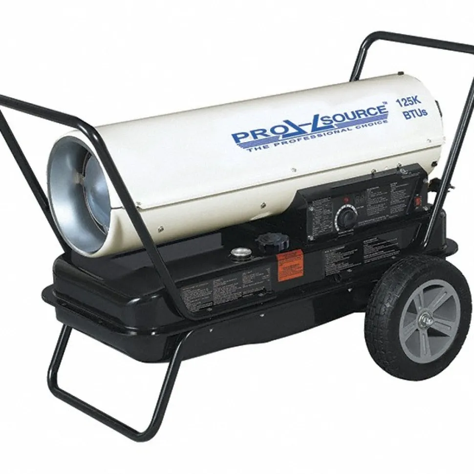10 to 125,000 BTU Kerosene/#1 Diesel/Jet A Fuel Forced Air Heater