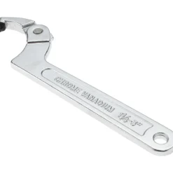 1-1/4" to 3" Capacity, Adjustable Pin Spanner Wrench
