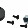 0.71 to 1.06" Expansion Dia, 4,500 Lb Holding Force, 8-32 Mounting Screw, 3/8-16 Center Screw, Mild Steel ID Expansion Clamps