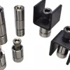 0.375 to 0.02" Expansion Dia, 950 Lb Holding Force, 8-32 Mounting Screw, Stainless Steel ID Expansion Clamp