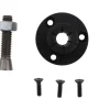 0.53 to 0.79" Expansion Dia, 2,500 Lb Holding Force, 6-32 Mounting Screw, 5/16-18 Center Screw, Mild Steel ID Expansion Clamps