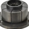1.15 to 3.06" Expansion Dia, 10,000 Lb Holding Force, 1/4-20 Mounting Screw, 5/8-11 Center Screw, Mild Steel ID Expansion Clamps