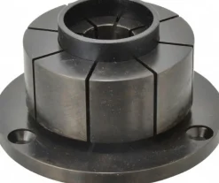 1.15 to 3.06" Expansion Dia, 10,000 Lb Holding Force, 1/4-20 Mounting Screw, 5/8-11 Center Screw, Mild Steel ID Expansion Clamps