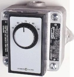 50 to 90°F, Explosion Resistant, Hazardous Location Snap Action Thermostat