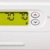 45 to 90°F, 1 Heat, 1 Cool, Digital Nonprogrammable Heat Pump Thermostat