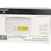 45 to 90°F, 1 Heat, 1 Cool, Standard Digital 5+1+1 Programmable Single Stage Thermostat