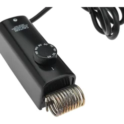 40 to 110°F, Heat Only, Industrial Thermostat (Coiled Bulb with 6' Line Cord)