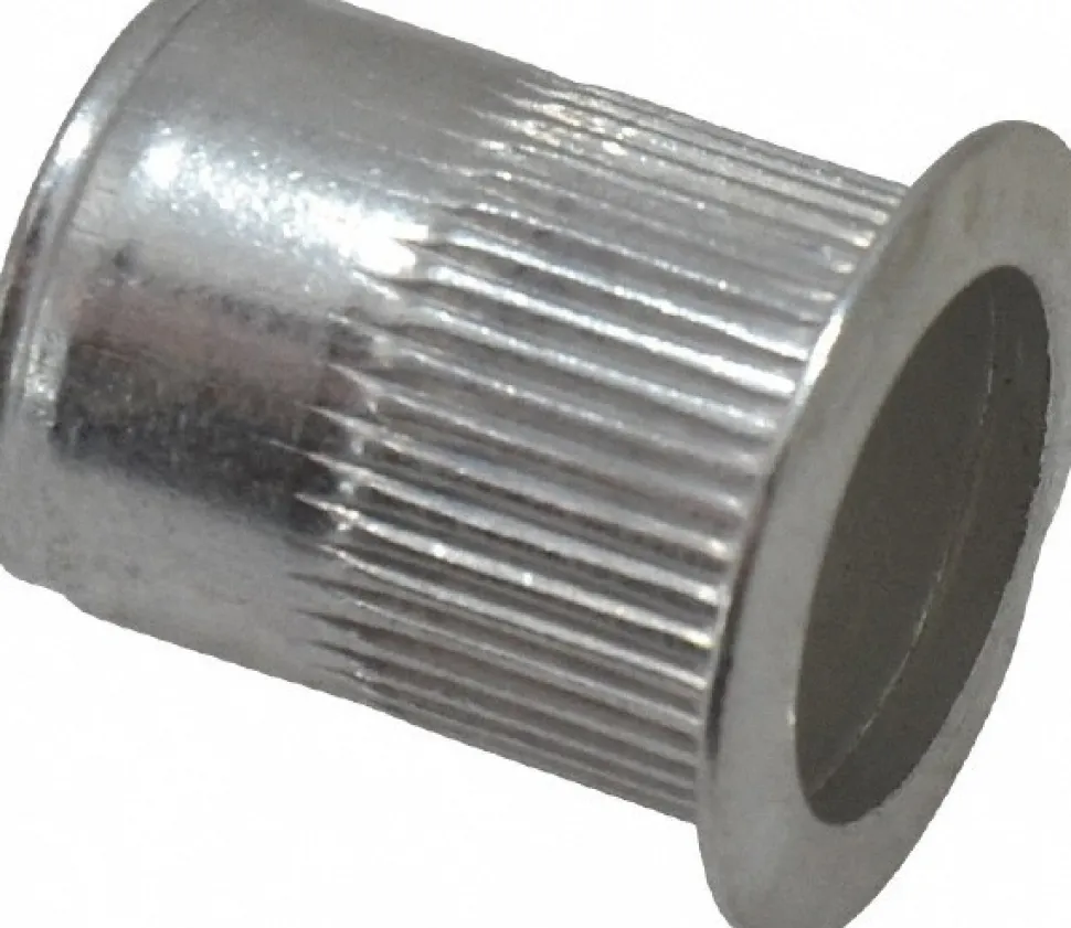 5/16-18, 0.027 to 0.15" Grip, 17/32" Drill, Aluminum Standard Rivet Nut