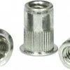 #10-32, 0.13 to 0.225" Grip, 19/64" Drill, Aluminum Standard Rivet Nut