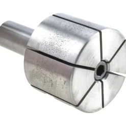 3/4 to 2" Grip, 2" Face Dia, 1-1/2" Body Length, Ledloy, Expanding Lathe Mandrel