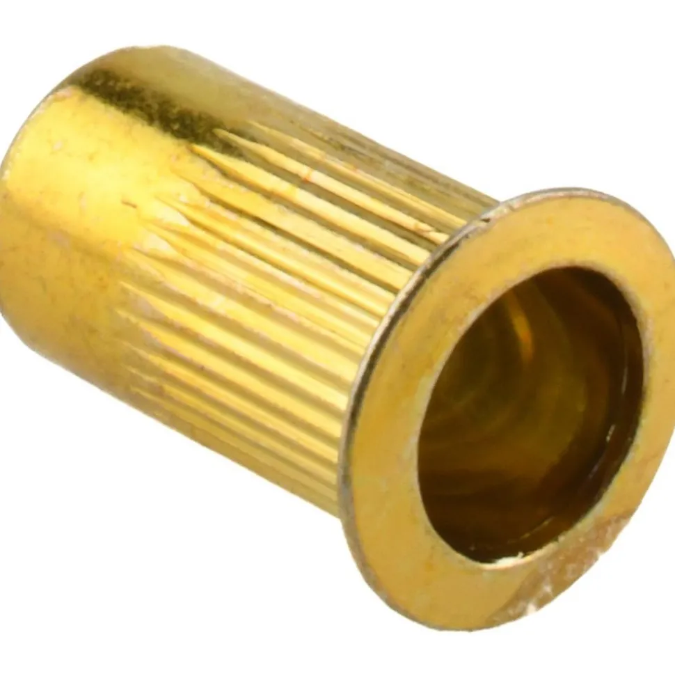 1/4-20, 0.165 to 0.26" Grip, Steel Standard Rivet Nut