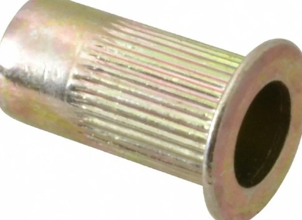 #10-32, 0.13 to 0.225" Grip, Steel Standard Rivet Nut