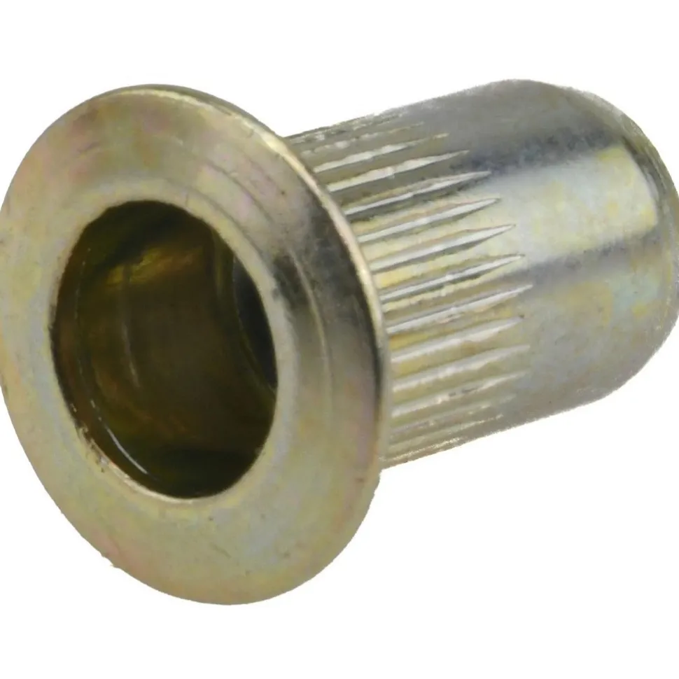 #8-32, 0.02 to 0.08" Grip, Steel Standard Rivet Nut