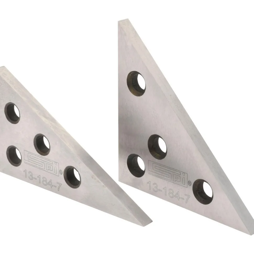 30 to 90°, 4-1/4 Inch Long, Steel, Angle Block Set