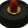 3 to 6 Lb Force, 7/8" OD, Stock Crowder with Black Ring Plate