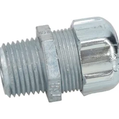 0.375 to 0.5" Liquidtight Straight Strain Relief Cord Grip