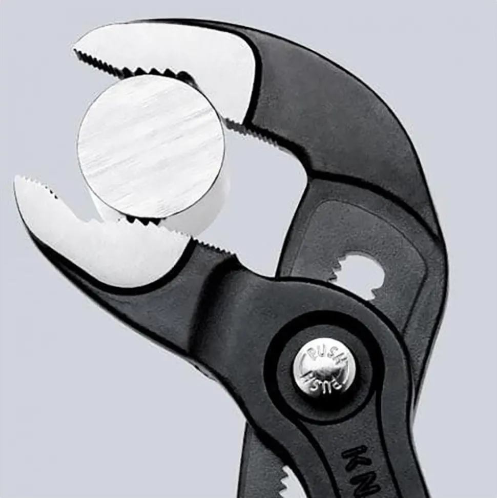 Tongue & Groove Plier: 1" Cutting Capacity, Self Grip Jaw